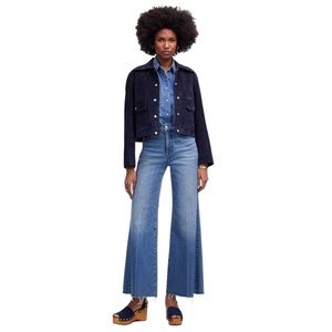 Madewell Dark Blue Flare Jeans